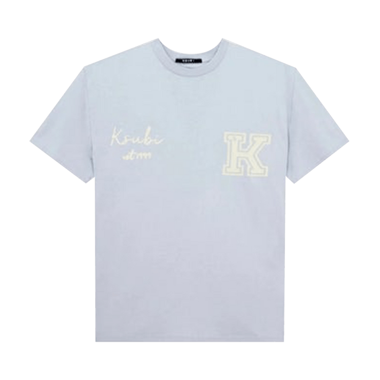 Ksubi Salud Biggie Short-Sleeve Tee "Blue Mist"