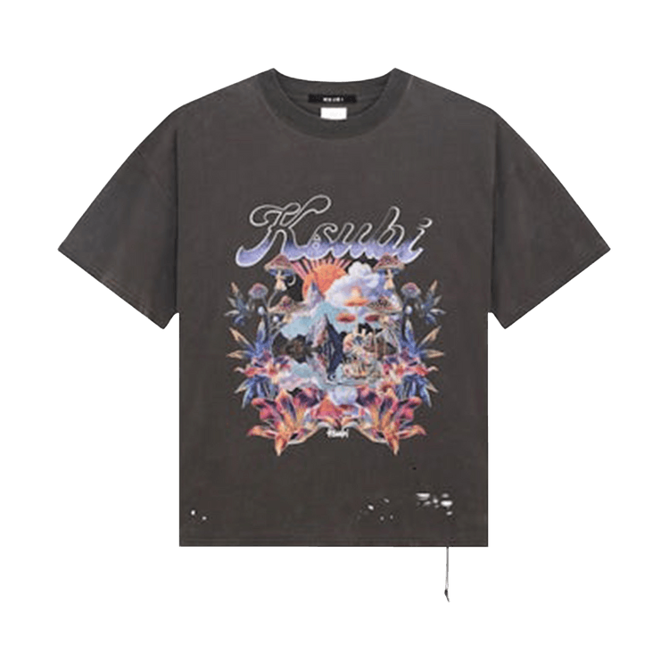 Ksubi Hendrix Ekcess Short-Sleeve Tee "Old Black"