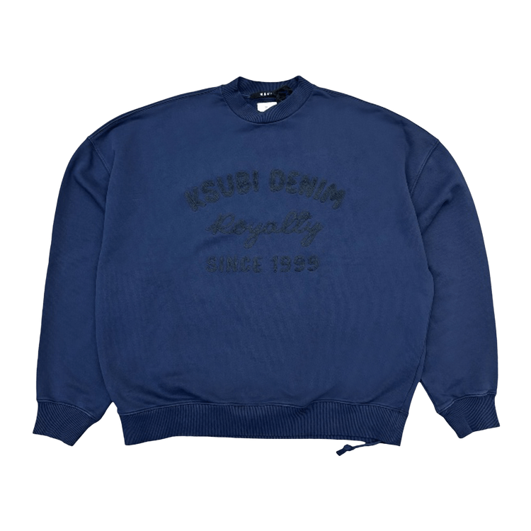 Ksubi Mekanik Crewneck "Ink Blue"