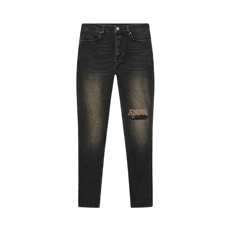 Ksubi Van Winkle Kingdom Repair Jeans "Black"