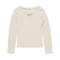 Acne Studios Soft Light Long-Sleeve "Beige Melange"