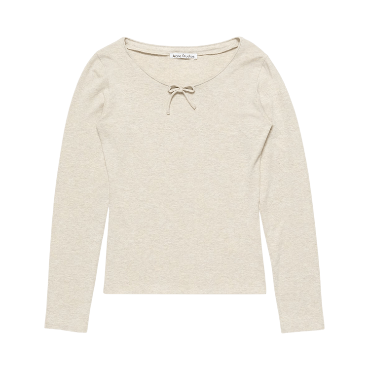 Acne Studios Soft Light Long-Sleeve "Beige Melange"