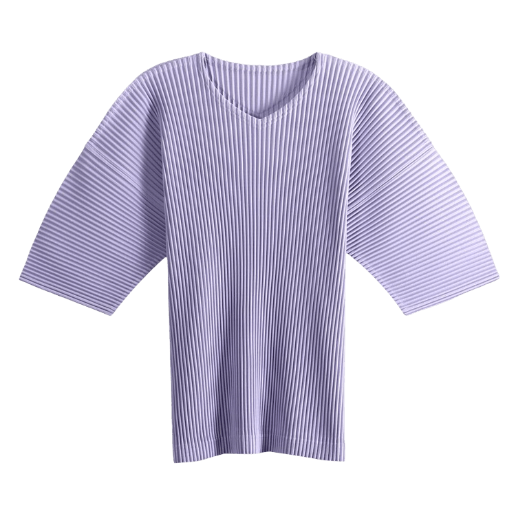 Homme Plissé Issey Miyake Monthly Colors July T-Shirt "Purple Hued"