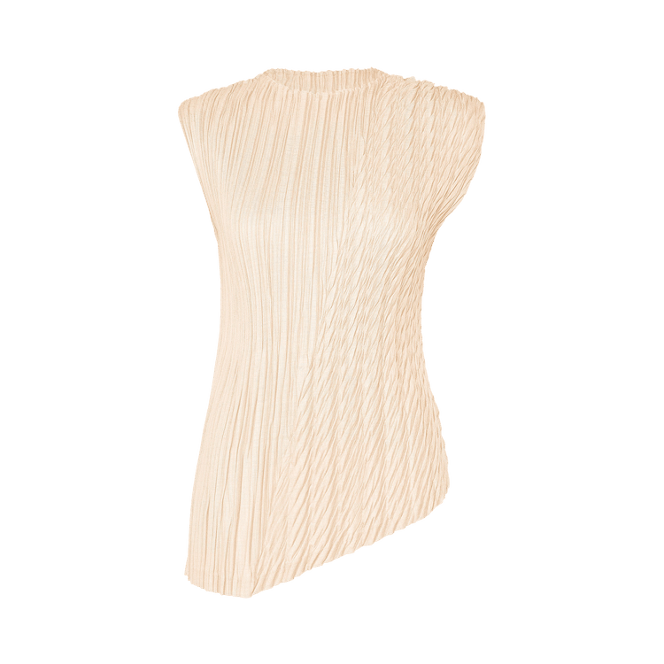 Issey Miyake Unfurling Pleats Shirt "Off White"