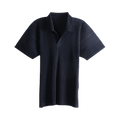 Homme Plissé Issey Miyake Basics Polo Shirt "Navy"