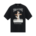 Vetements COF Jesus Oversized T-Shirt "Washed Black"