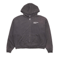 Enfants Riches Déprimés Classic Logo Zip Up Hoodie "Washed Black"