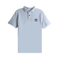 Stone Island Short-Sleeve Polo Top "Ash Grey"