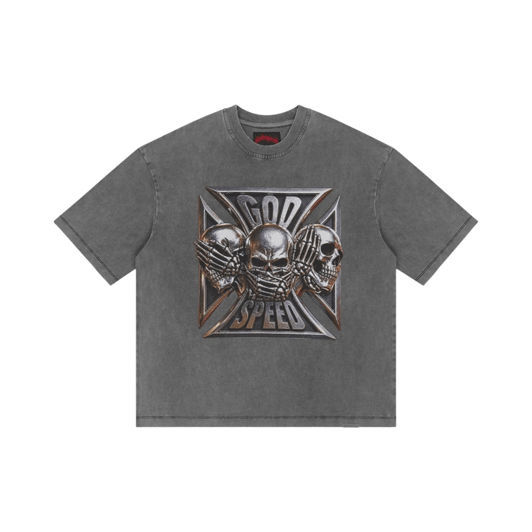 Godspeed Omerta T-Shirt "Black Wash"