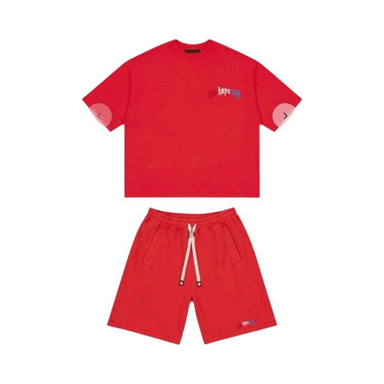 Godspeed Vital Necessi-Tee 4th Shorts Set "Red"
