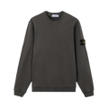 Stone Island Malfile Fleece Old Effect Sweatshirt "Charcoal"