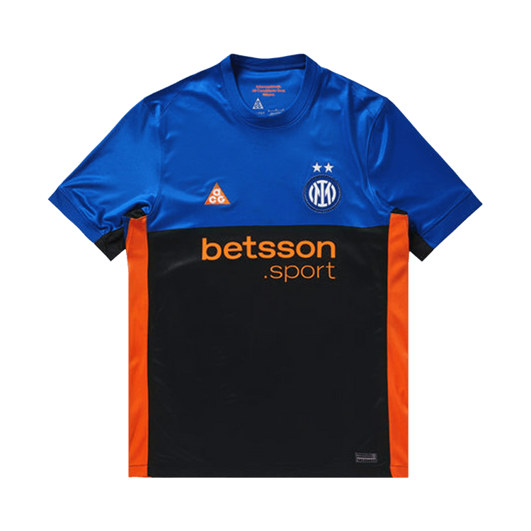 Nike x Inter Milan ACG Dri-Fit ADV Authentic Jersey "Hyper Blue/Black/Safety Orange"
