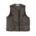 Stone Island Pocket Zip Ripstop Vest "Charcoal"