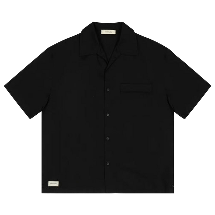 Entire Studios Short-Sleeve Pajama Shirt "Black"