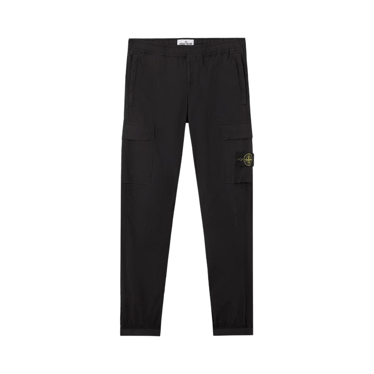 Stone Island Stretch Cotton Tela Paracadute Pants "Black"