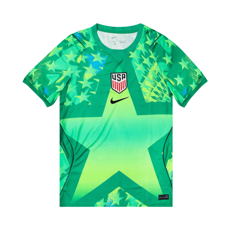 Nike USMNT 2026 Dri-Fit Stadium Goalkeeper Replica Jersey "Stadium Green/Black"