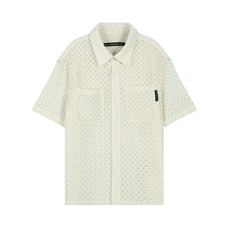 Andersson Bell Tres Sheer Knitted Shirt "Ecru"