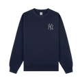 Sporty & Rich Yankees Krystal Crewneck "Dark Navy/White"