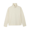 Willy Chavarria Long-Sleeve Turtleneck Tee "Crema"