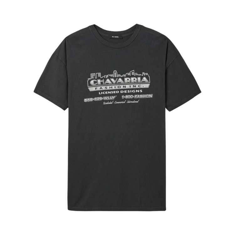 Willy Chavarria Chavarria Licensed Designs Easy Tee "Pirate Black"