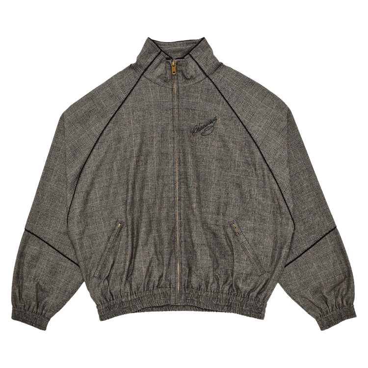 Willy Chavarria Ruff Rider Track Jacket "Uniform Brown / Black"