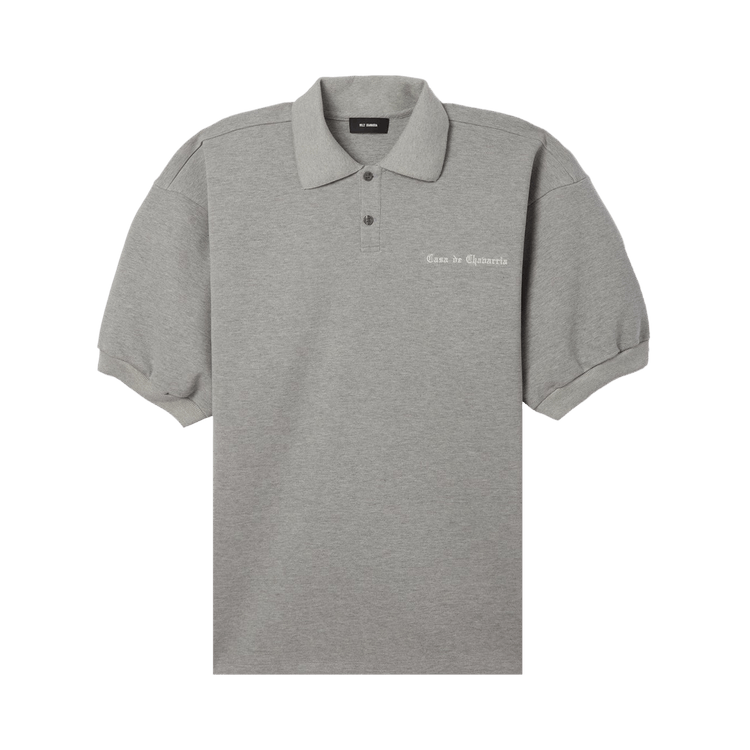 Willy Chavarria Polo "Heather Grey"