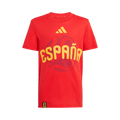 Adidas FIFA World Cup 26 Spain T-Shirt GS "Vivid Red"