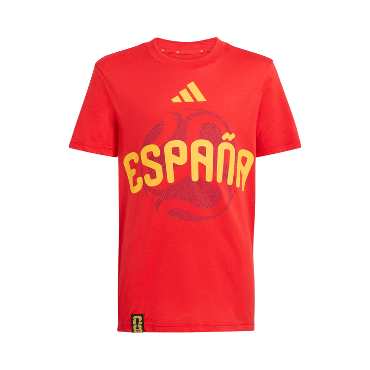 Adidas FIFA World Cup 26 Spain T-Shirt GS "Vivid Red"