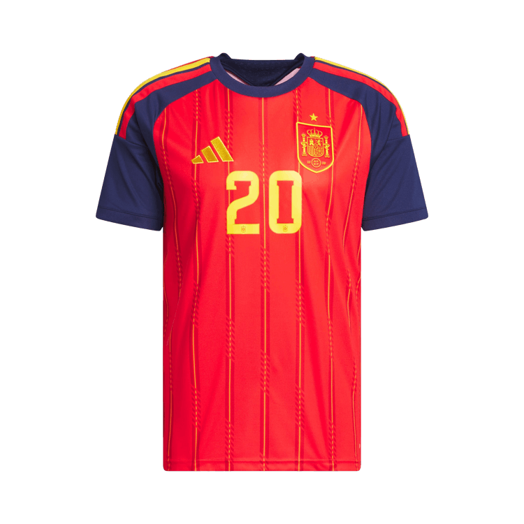 Adidas Spain 26 Home Pedri Jersey "Vivid Red/Soccr-Seu-Snz"