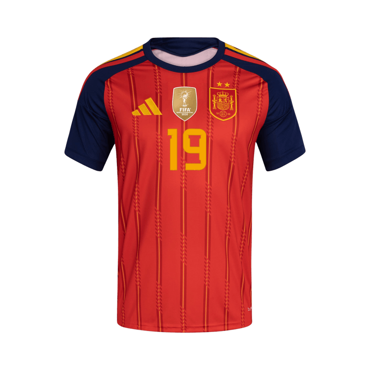 Adidas Spain 26 Home Winner Jersey Lamine Yamal "Vivid Red"