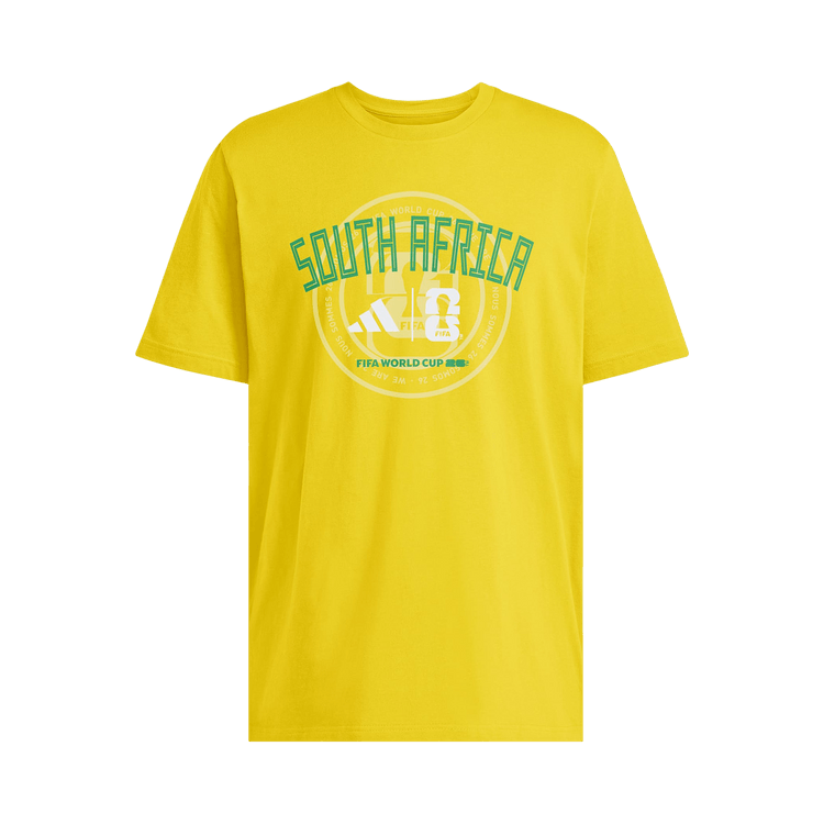 Adidas FIFA World Cup 26 Qualifier Tee "Yellow/Soccr-Wsu-47e"