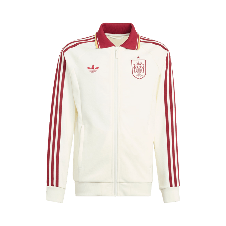 Adidas Spain Away Anthem Jacket GS "Off White"