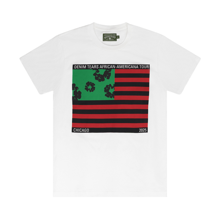 Denim Tears Chicago Pop Up T-Shirt "White"