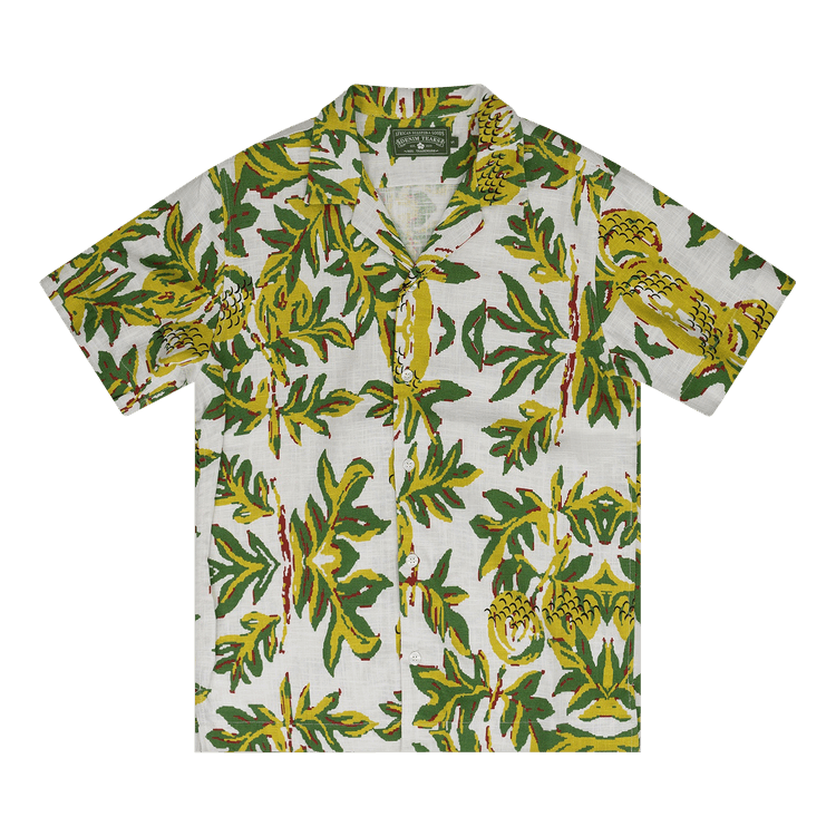 Denim Tears Mountain Button-Up T-Shirt "White"