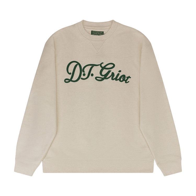 Denim Tears Griot Crewneck Sweater "Cream"