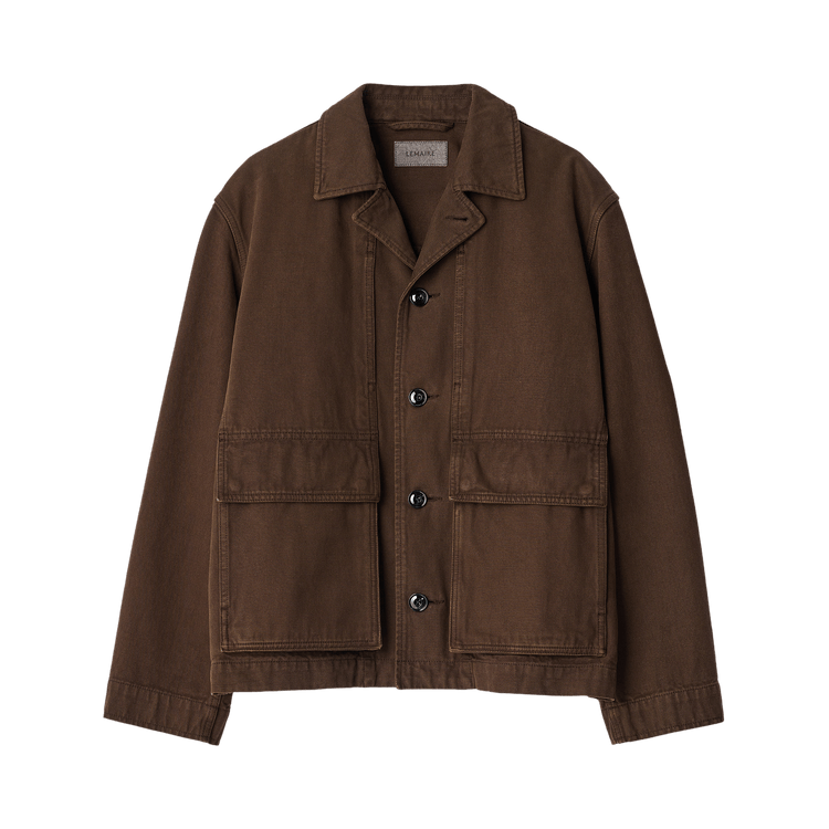 Lemaire Boxy Jacket "Ristretto"