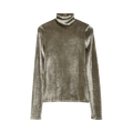 Lemaire Fitted High Neck Top "Chrome"