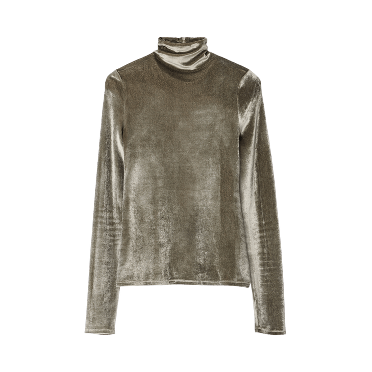 Lemaire Fitted High Neck Top "Chrome"