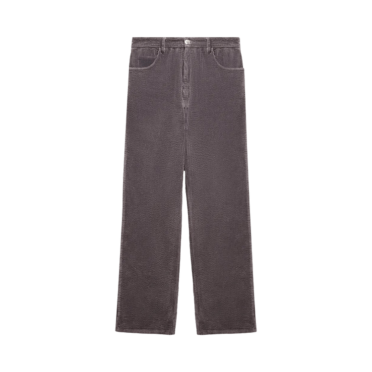 Marni Zip Closure Flared Pants "Earth"