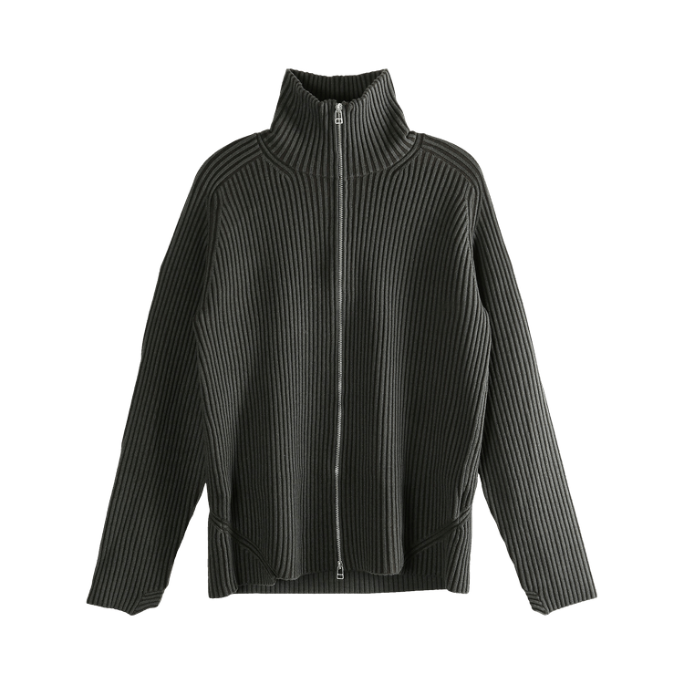 Omar Afridi Articulated Drivers Knit Sweater "Grey/Brown"