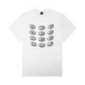 Pleasures Buttons T-Shirt "White"