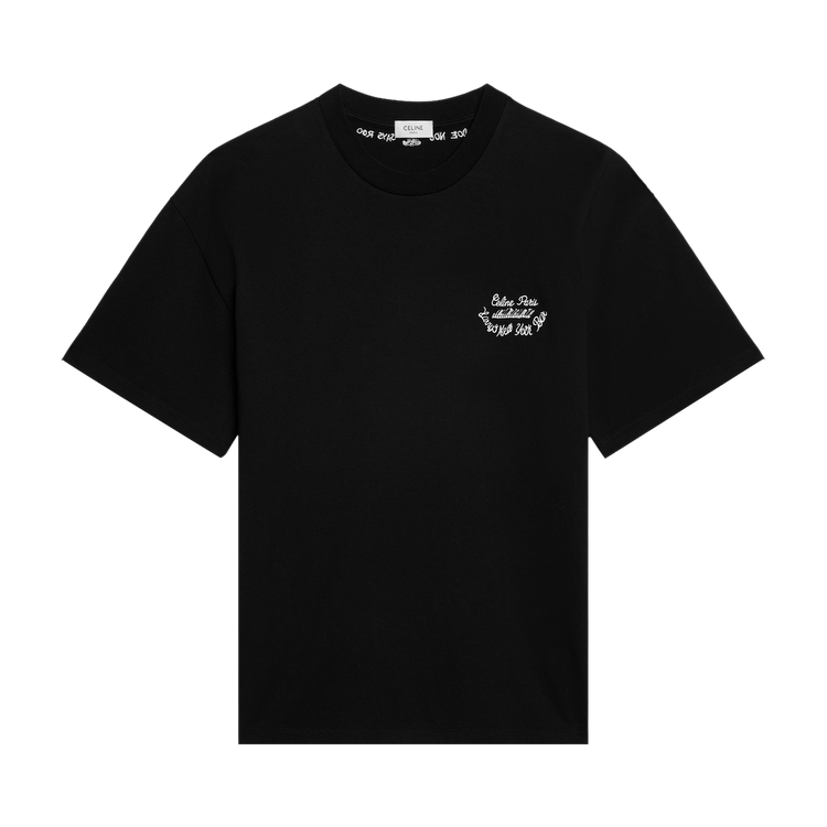 CELINE Relaxed T-Shirt "Black/White"