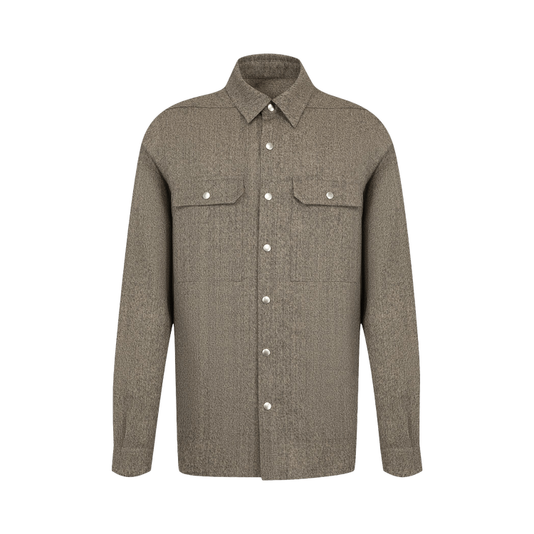 Rick Owens Outershirt "Black Melange"