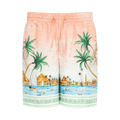 Casablanca Silk Shorts "Ethereal"
