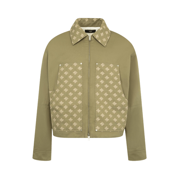 Amiri MA Quad Panel Cot Work Jacket "Thyme"