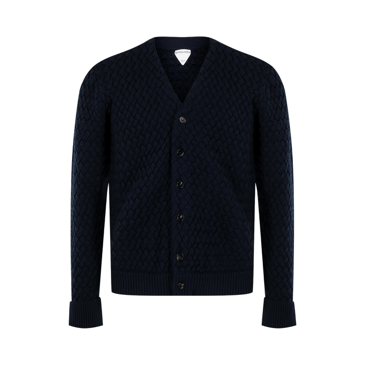 Bottega Veneta Cardigan "Midnight Blue"