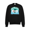 Casablanca Embroidered Classic Sweatshirt "Black"