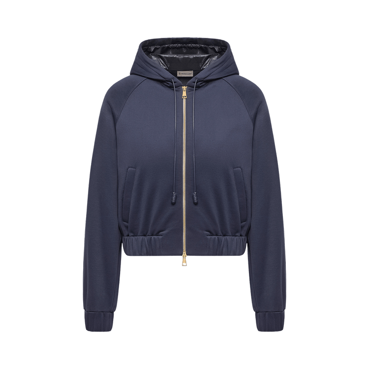 Moncler Zip Up Cardigan "Bright Blue"