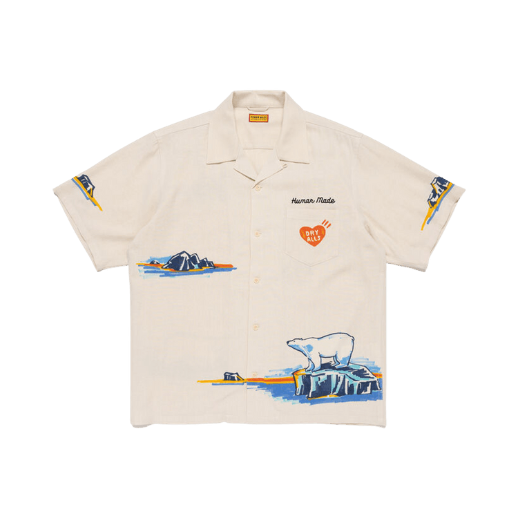 Human Made Printed Shirt "White"