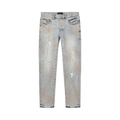 PURPLE BRAND Skinny Pink Mud Distressed "Light Indigo"